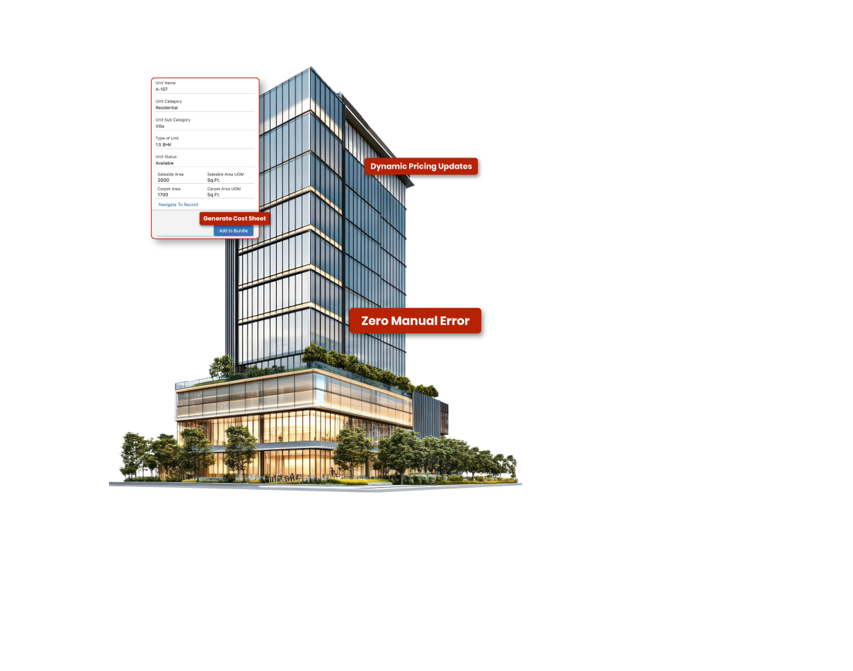 One Click Cost Sheet - Builderopedia