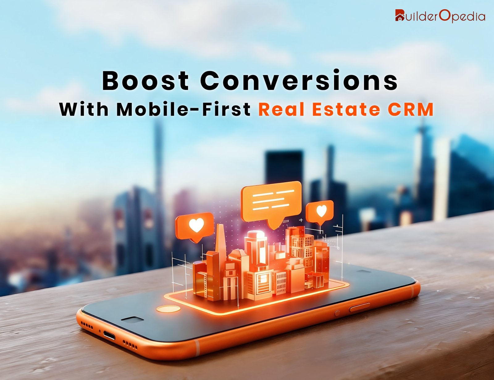 mobile first crm for real estate - BuilderOpedia