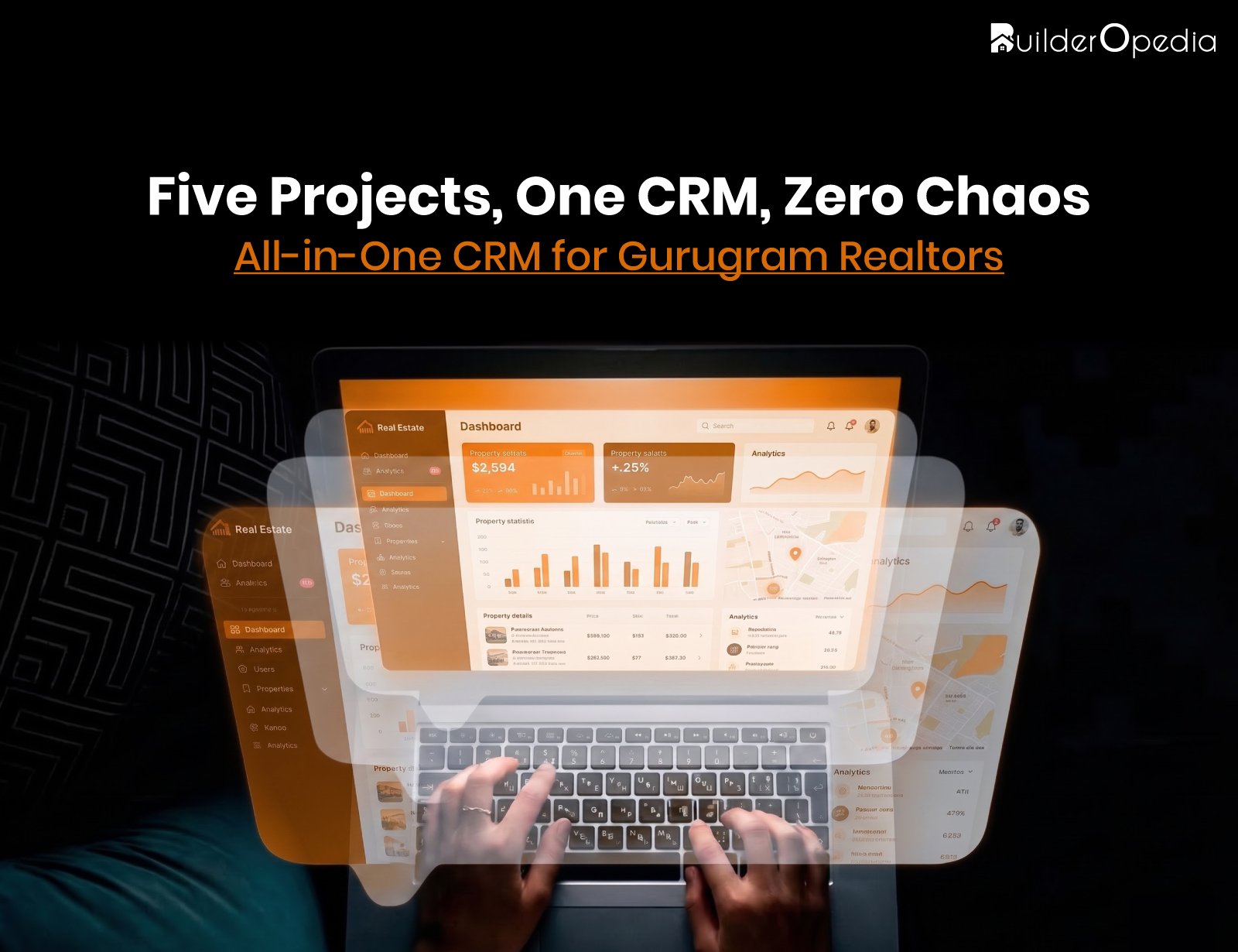 CRM for Real estate in Gurugram - BuilderOpedia