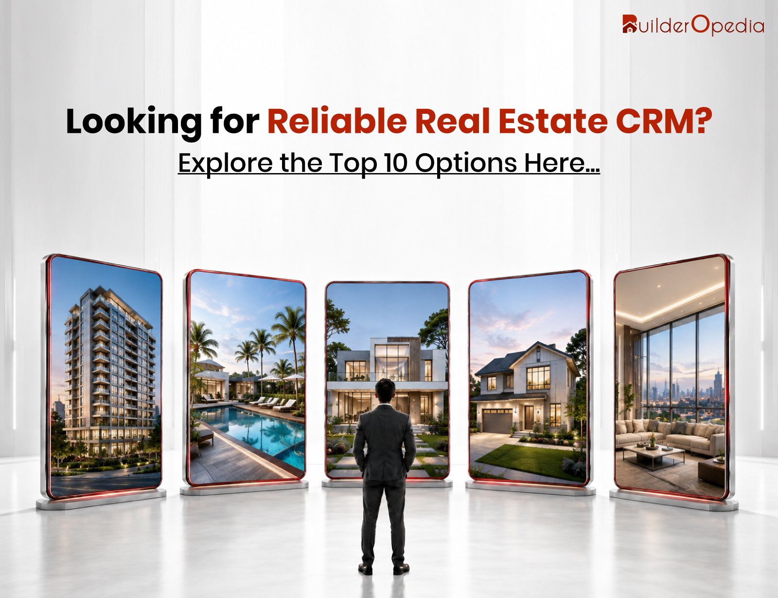 Real Estate CRM Software Tools in India - BuilderOpedia